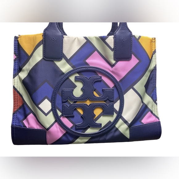 Tory Burch Ella Printed Nylon Tote - Picture 7 of 8